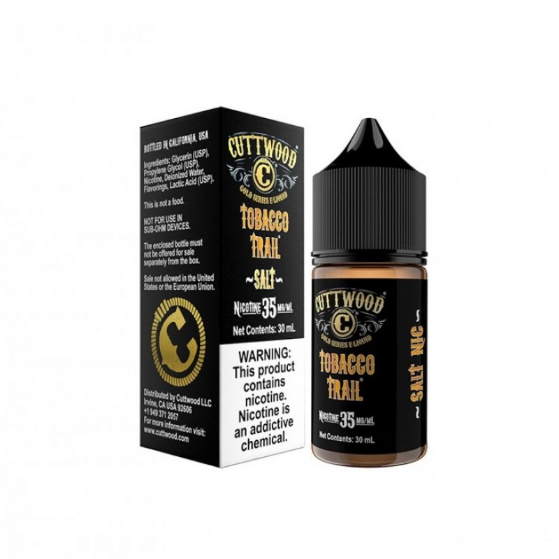 Cuttwood - Tobacco Trail 30 ml Premium Salt Likit