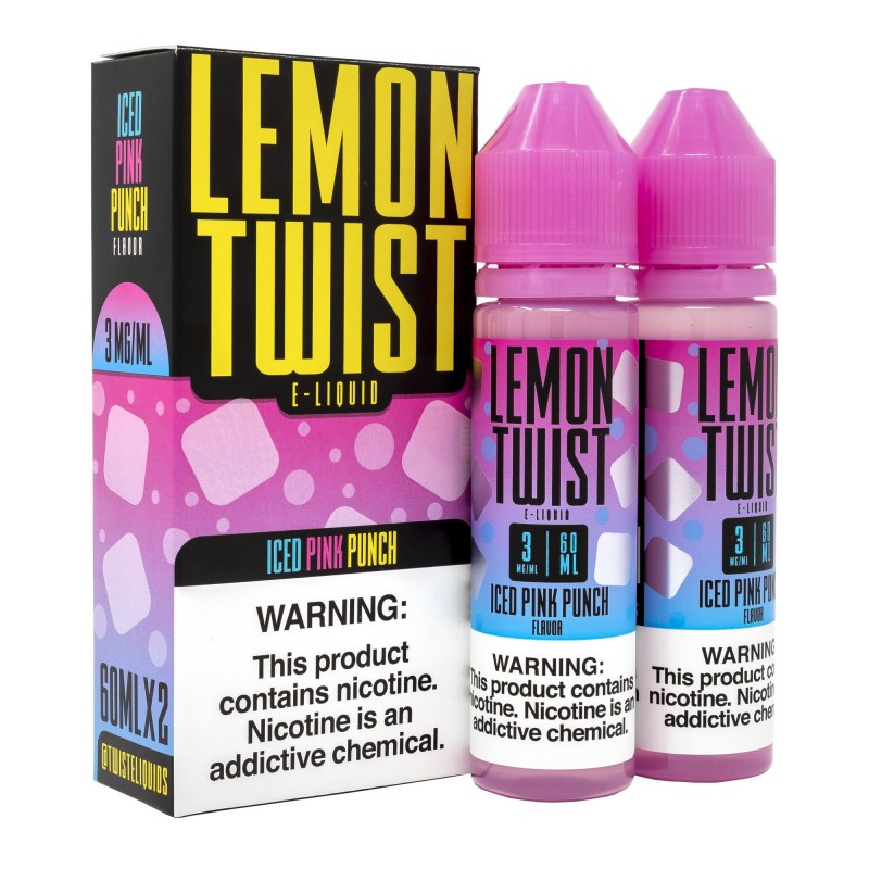 Lemon Twist Iced Pink Punch Lemonade 60ml