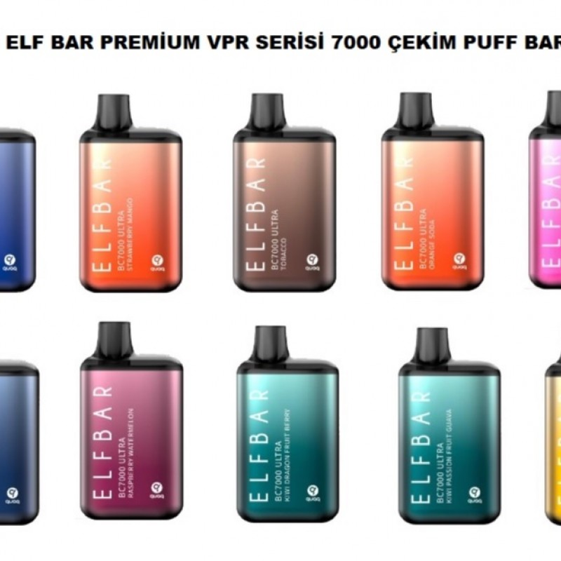 Elf Bar BC7000 ULTRA Şarj Edilebilen Tek Kullanımlık Elektronik Sigara