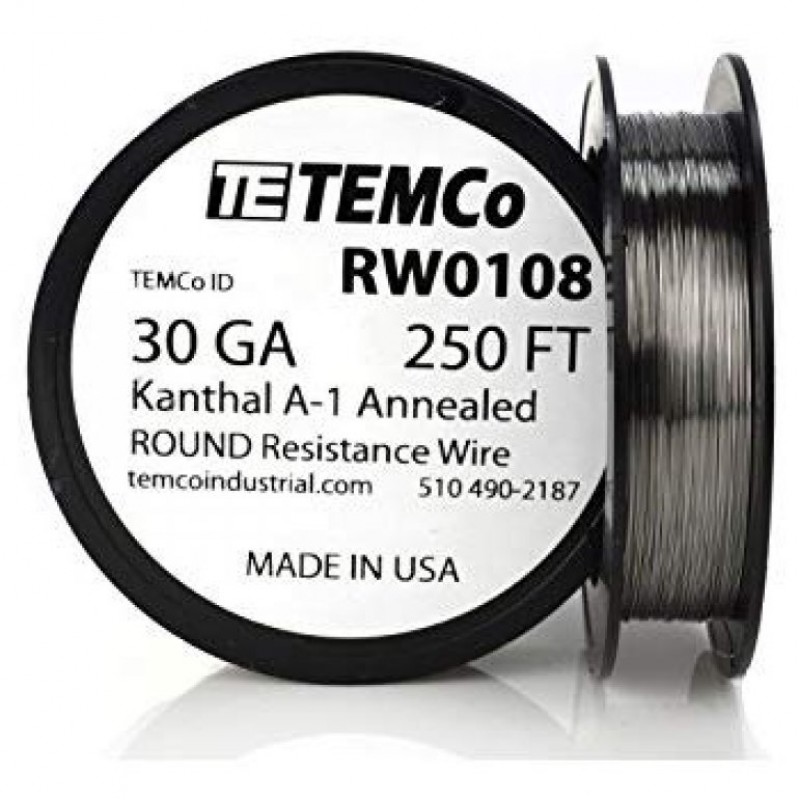 TEMCo Kanthal A1 30 GA 10 Metre Tel