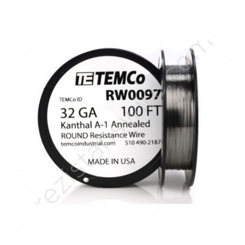 TEMCo Kanthal A1 32 GA 10 Metre Tel